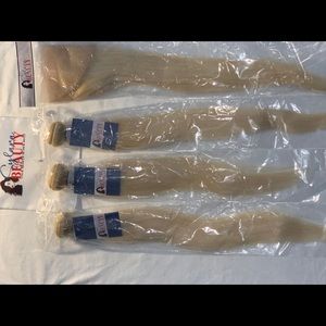 18”20”22” w 18 frontal blonde grade9a hair